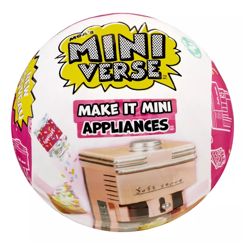 Miniverse MGA's - Make It Mini Appliances Serie 2 in PDQ, 8 anni, multicolore, plastica