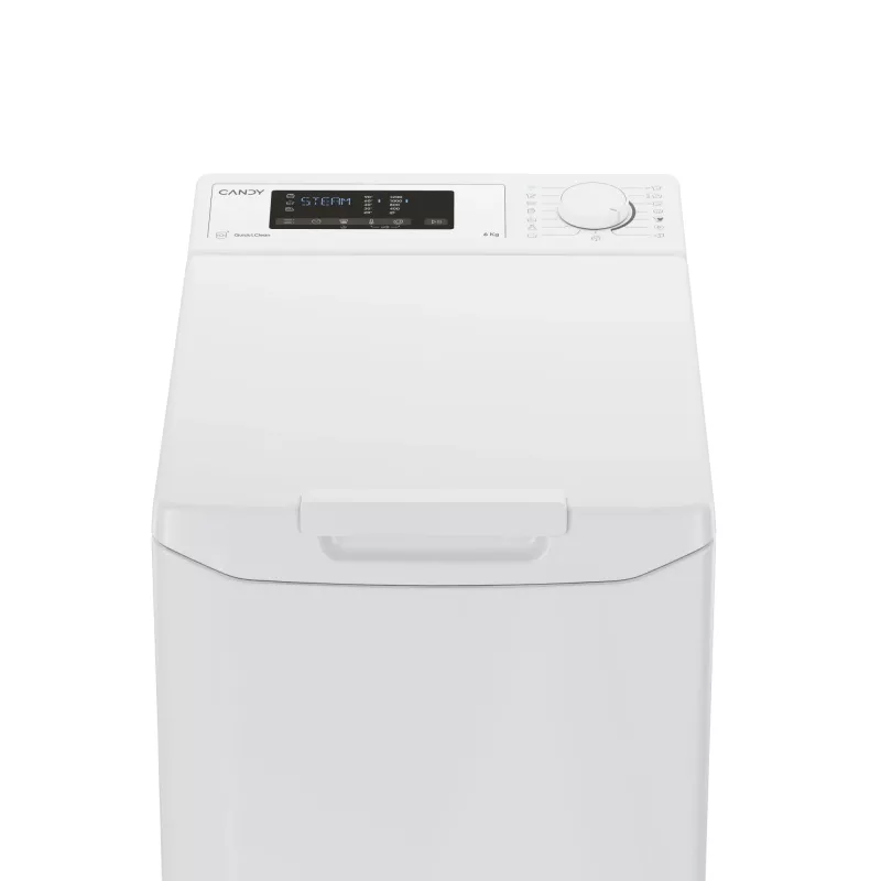 Candy TCAS265D3-S lavatrice a carica dall'alto 6 kg 1200 giri/min bianco