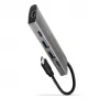 Hub USB Axagon HMC-5G21 10Gbps, 2x USB-A, 2x USB-C, HDMI 4k/30Hz, PD 60W, cavo USB-C