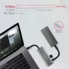 Hub USB Axagon HMC-5G21 10Gbps, 2x USB-A, 2x USB-C, HDMI 4k/30Hz, PD 60W, cavo USB-C