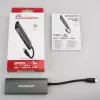 Hub USB Axagon HMC-5G21 10Gbps, 2x USB-A, 2x USB-C, HDMI 4k/30Hz, PD 60W, cavo USB-C