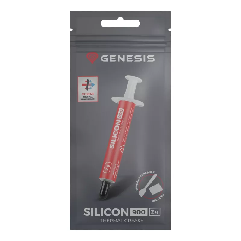 Pasta termica GENESIS Silicon 900 12,8 W/m·K 2 g