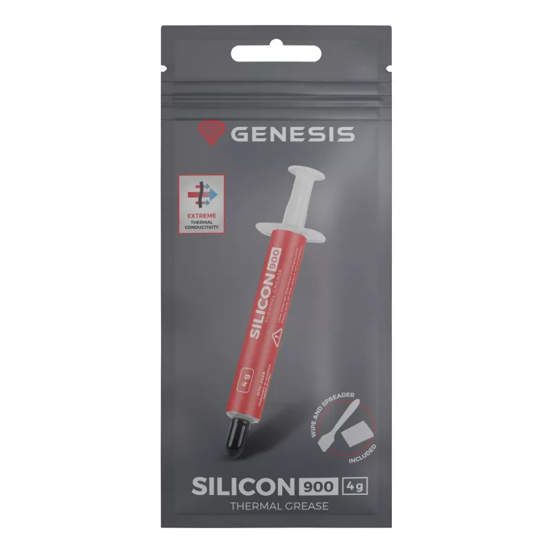GENESIS Silicon 900 NTG-2329 pasta termica, 4 g, 12,8 W/m·K