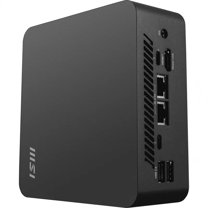 MSI Cubi NUC AI+ 2MG-001EU Copilot+ PC Intel Core Ultra 7 258V 32 GB LPDDR5x-SDRAM 1 TB SSD Windows 11 Pro Mini PC nero