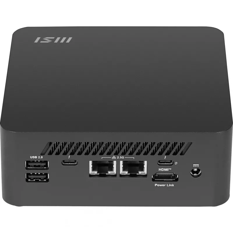 MSI Cubi NUC AI+ 2MG-001EU Copilot+ PC Intel Core Ultra 7 258V 32 GB LPDDR5x-SDRAM 1 TB SSD Windows 11 Pro Mini PC nero