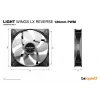 be quiet! Light Wings LX 120 mm PWM Reverse nero ventola per case PC 12 cm 1 pezzo