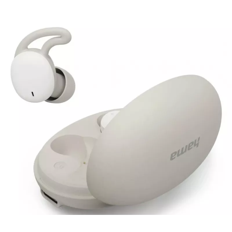 Hama Spirit Calm cuffie True Wireless Stereo (TWS) in-ear chiamate/musica Bluetooth beige, bianche
