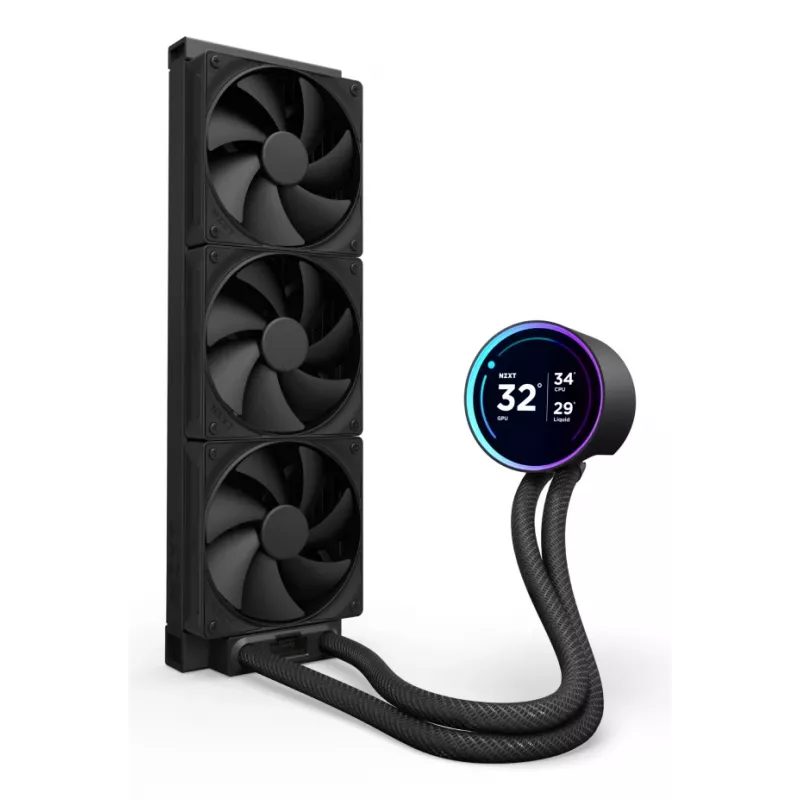 Dissipatore liquido all-in-one NZXT Kraken Elite 360 12 cm nero