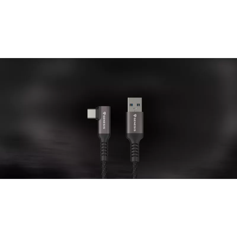 GENESIS NVC-2220 cavo USB USB 3.2 Gen 1 (3.1 Gen 1) 3 m USB A USB C nero, grigio
