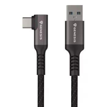 GENESIS NVC-2221 cavo USB USB 3.2 Gen 1 (3.1 Gen 1) 5 m USB A USB C nero, grigio