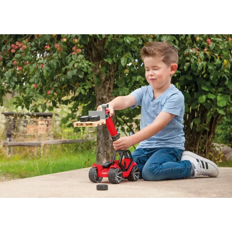 Giocattolo telescopico Lena Truxx2 04518 — set di gioco veicolo da costruzione in plastica