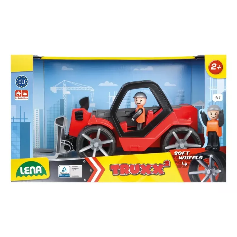 Giocattolo telescopico Lena Truxx2 04518 — set di gioco veicolo da costruzione in plastica
