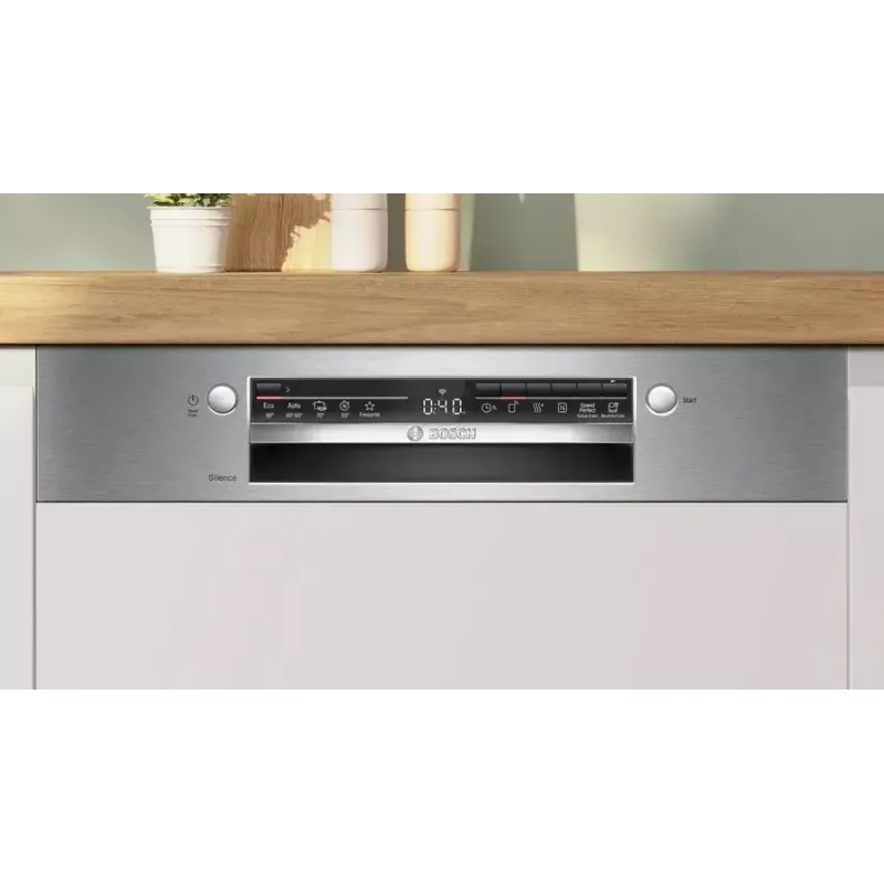 Bosch Serie 2 SMI2ITS09E lavastoviglie semintegrabile, 13 coperti, 46 dB, Home Connect, classe energetica E