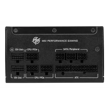 Alimentatore MSI MPG A1000GS PCIE5 1000 W 24-Pin ATX ATX nero