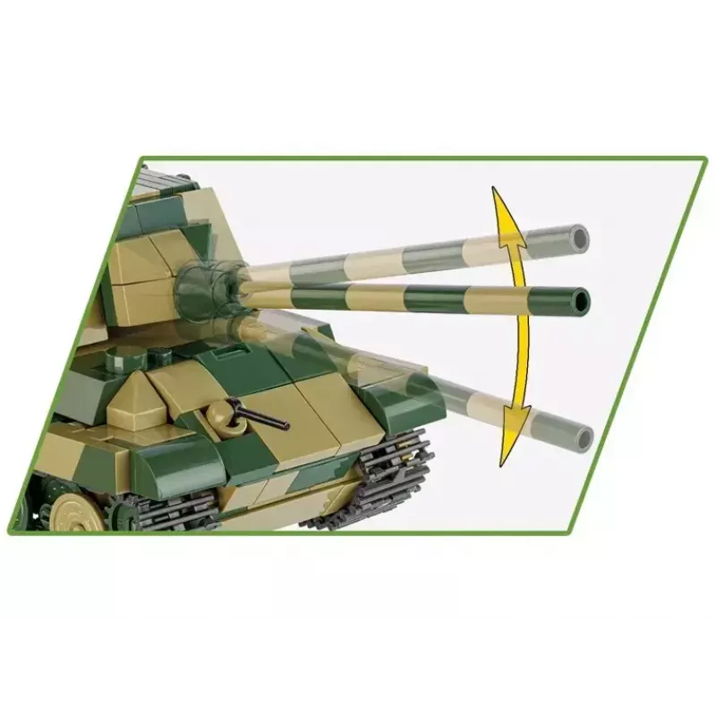 COBI 2733 Historical Collection set di costruzioni Panzerjäger Tiger Ausf. B Jagdtiger, 528 pezzi, 1:48