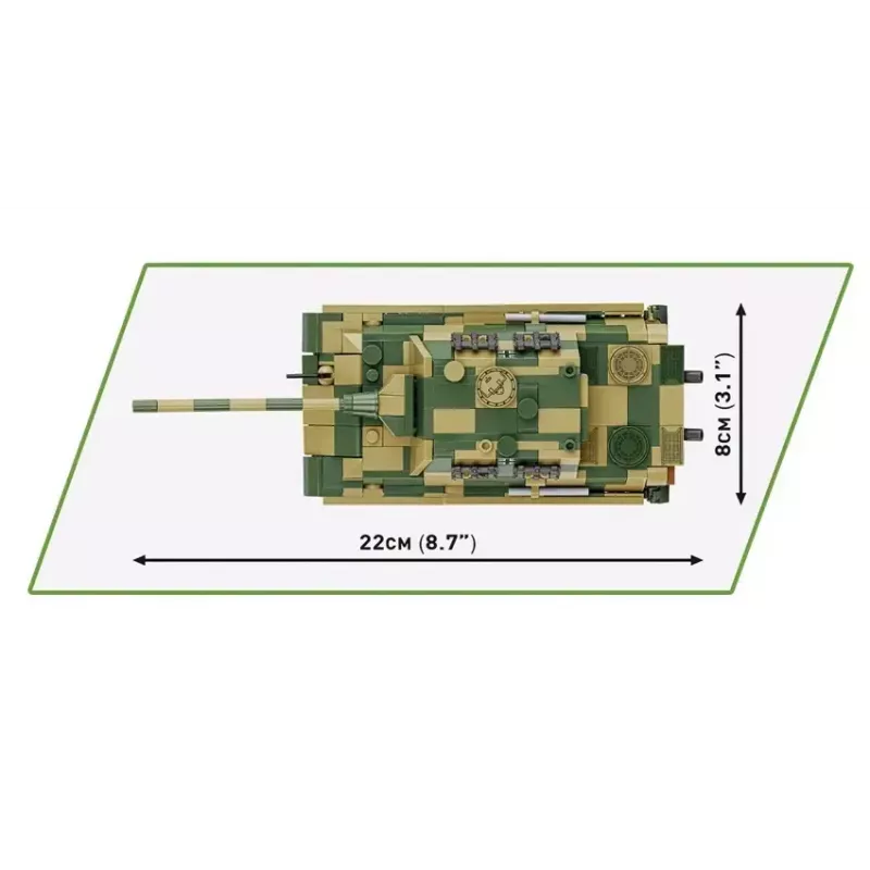 COBI 2733 Historical Collection set di costruzioni Panzerjäger Tiger Ausf. B Jagdtiger, 528 pezzi, 1:48
