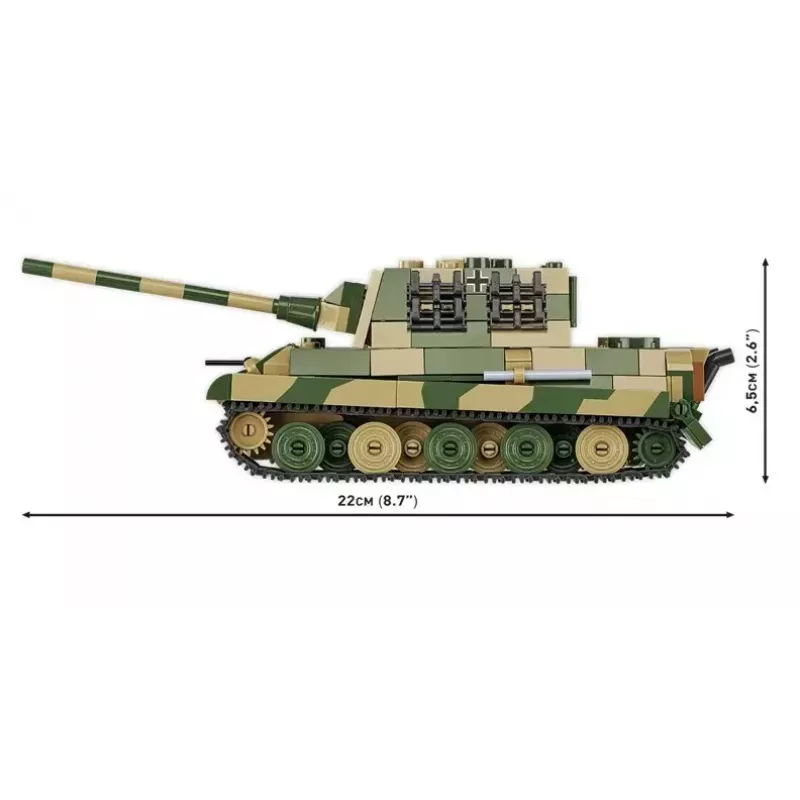 COBI 2733 Historical Collection set di costruzioni Panzerjäger Tiger Ausf. B Jagdtiger, 528 pezzi, 1:48