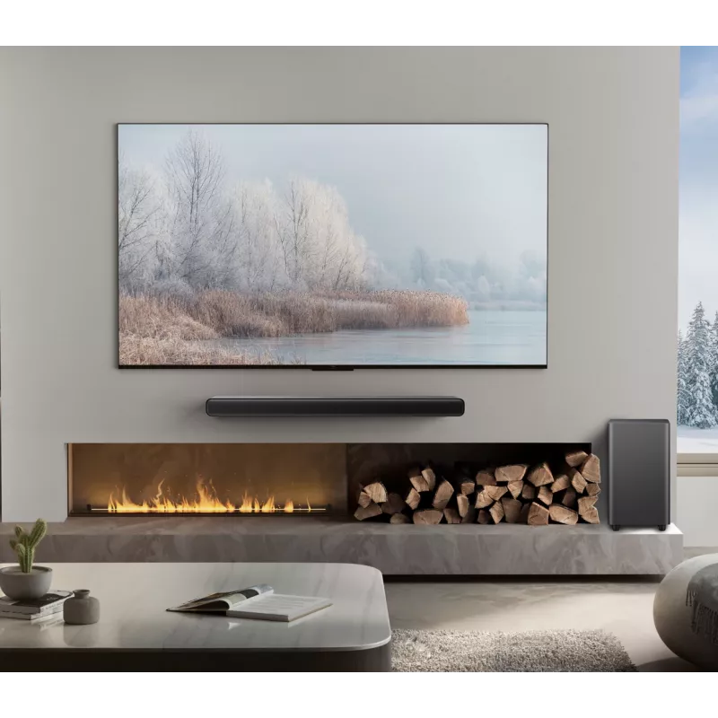TCL S S55H Class soundbar 2.1 canali con Dolby Atmos, subwoofer wireless e streaming musicale Bluetooth