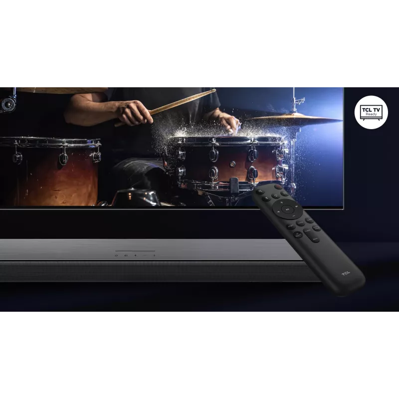 TCL S S55H Class soundbar 2.1 canali con Dolby Atmos, subwoofer wireless e streaming musicale Bluetooth