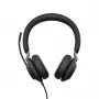 Cuffie Jabra Evolve2 40 SE con filo archetto chiamate/musica USB Type-C / USB Type-A nero