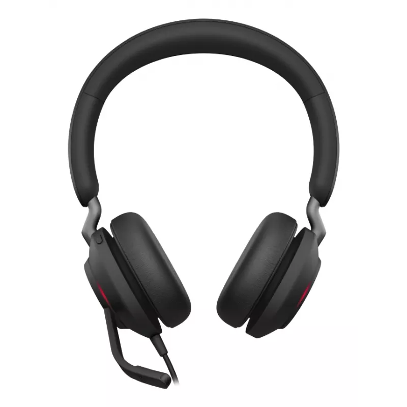 Cuffie Jabra Evolve2 40 SE con filo archetto chiamate/musica USB Type-C / USB Type-A nero