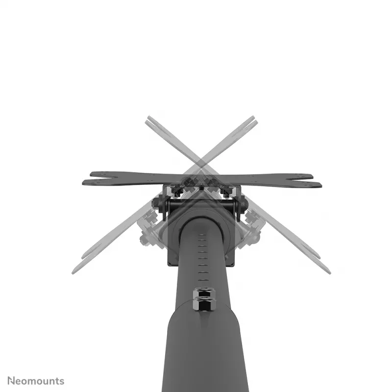 Supporto da soffitto Neomounts CL35-340BL12 peso massimo 50 kg per schermi 23–42