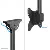 Supporto da soffitto Neomounts CL35-340BL12 peso massimo 50 kg per schermi 23–42