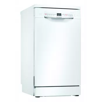 Lavastoviglie libera installazione Bosch SPS40E22EU, Slimline 45 cm, 9 coperti, 5 programmi, 48 dB, bianca