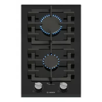 Piano cottura Bosch Serie 8 PRB3A6I40 nero da incasso 30 cm gas 2 zone