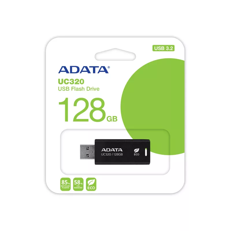 ADATA UC320 Chiavetta USB 128 GB USB Type-A 3.2 Gen 1 (3.1 Gen 1) nero