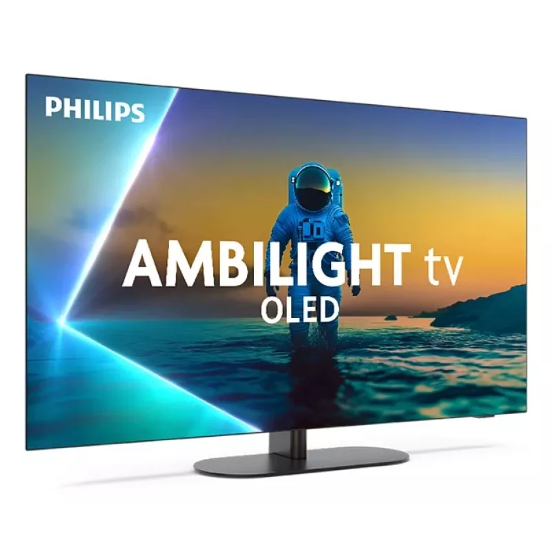 Philips 55OLED820/12 55 pollici (139,7 cm) 4K Ultra HD OLED Smart TV, Google TV, Ambilight, 120 Hz, Wi-Fi, Bluetooth