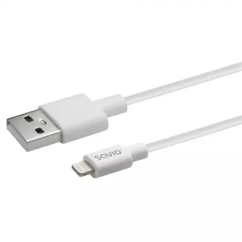 Cavo USB Savio CL-192 1m USB A USB 2.0 bianco