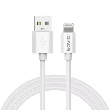 Cavo USB Savio CL-192 1m USB A USB 2.0 bianco