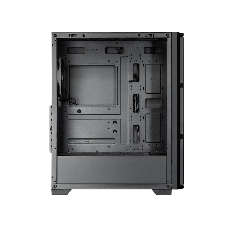 Chieftec AS-02B-TG-OP case per computer Midi Tower nero