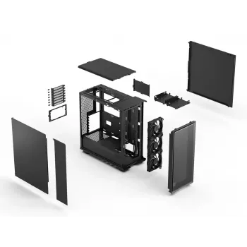 Case per PC Fractal Design Epoch nero Solid Midi Tower nero