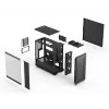 Case per PC Fractal Design Epoch nero TG RGB Light Tint Midi Tower nero