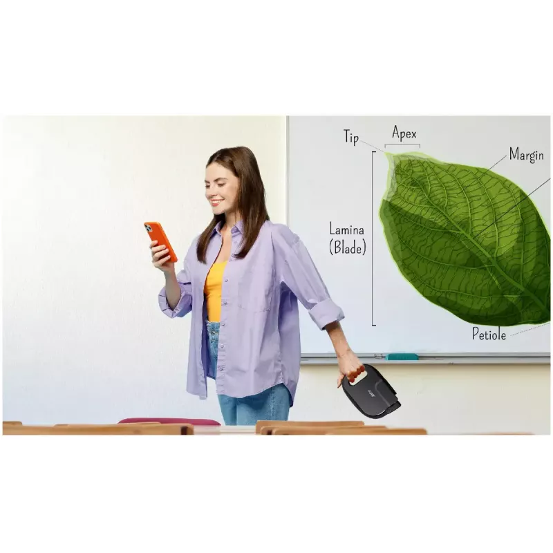 AVer AVerVision U50+ document camera, 8 MP CMOS, 1080p, 60 fps, zoom digitale 16x, USB 2.0, nera