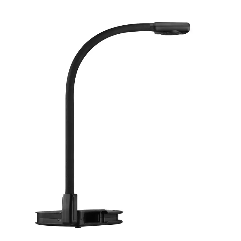 AVer AVerVision U50+ document camera, 8 MP CMOS, 1080p, 60 fps, zoom digitale 16x, USB 2.0, nera