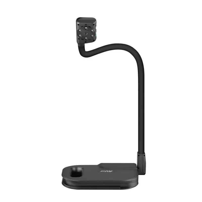 AVer AVerVision U50+ document camera, 8 MP CMOS, 1080p, 60 fps, zoom digitale 16x, USB 2.0, nera