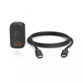 Caricabatterie mobile Hama 00200018 per laptop, powerbank, smartphone, tablet nero con presa accendisigari auto