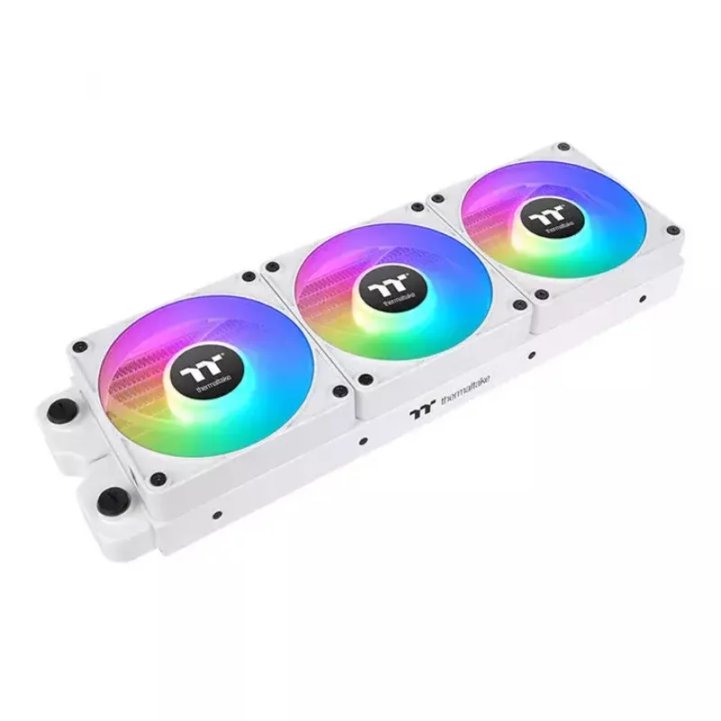 Ventola per PC Thermaltake CT120 EX ARGB Sync bianca confezione da 3