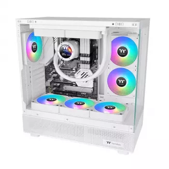 Ventola per PC Thermaltake CT140 EX ARGB Sync bianca (confezione da 3)