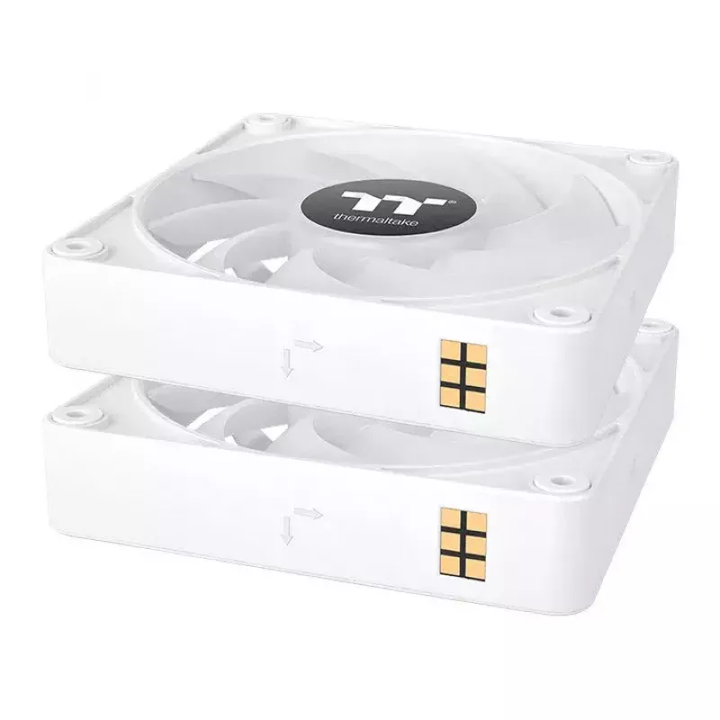 Ventola per PC Thermaltake CT140 EX ARGB Sync bianca (confezione da 3)