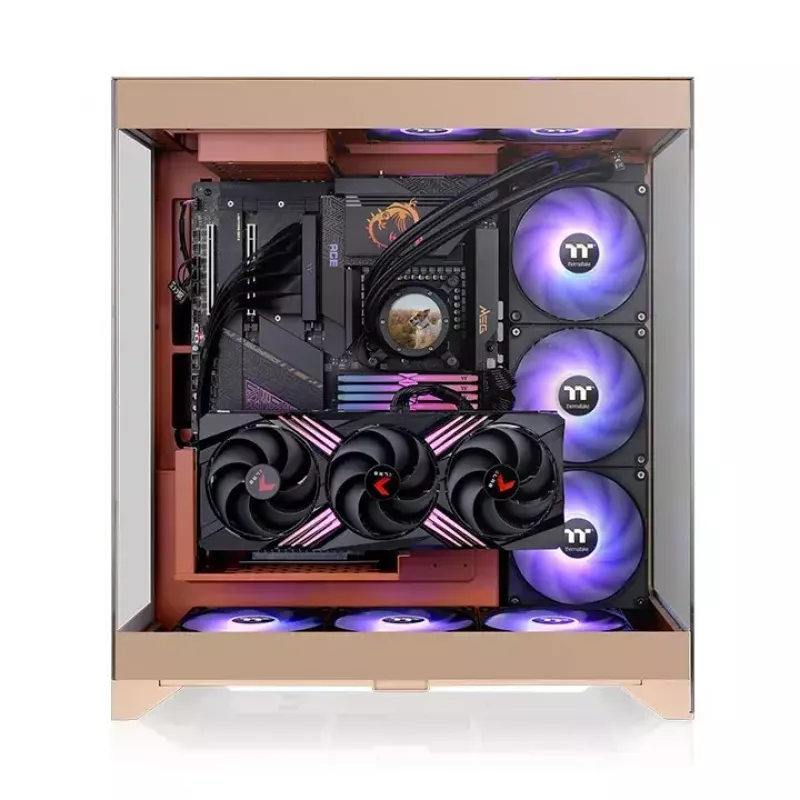 Case per PC Thermaltake CTE E550 TG Midi Tower sabbia