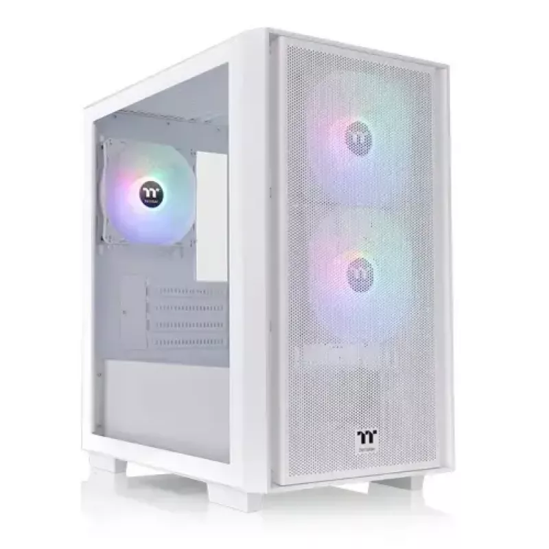Case per PC Thermaltake Versa H16 TG ARGB Micro Tower bianco