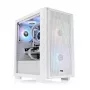 Case per PC Thermaltake Versa H16 TG ARGB Micro Tower bianco