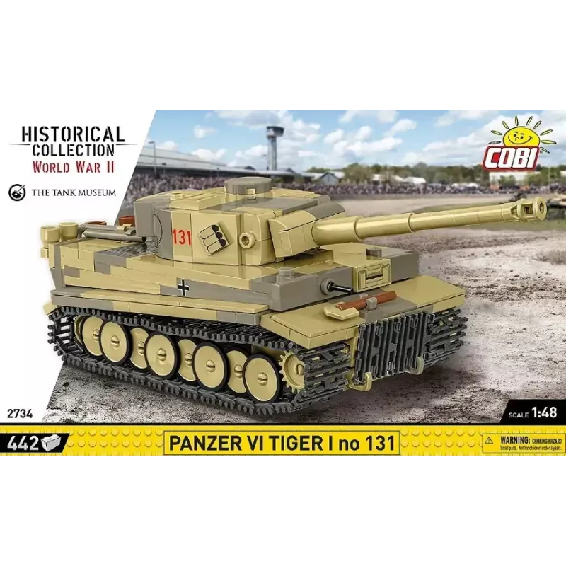 Set da costruzione Cobi Panzer VI Tiger I 442 pezzi modello COIB-2734