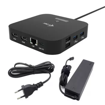 Adattatore USB-C Dual HDMI ITEC C31DUALHDMIDPD100 — dual HDMI 4K@60Hz, USB-C Power Delivery 100W