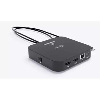 Adattatore USB-C Dual HDMI ITEC C31DUALHDMIDPD100 — dual HDMI 4K@60Hz, USB-C Power Delivery 100W