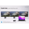 Docking station i-tec USB-C DP Dual HDMI con Power Delivery 100 W + caricabatterie universale 100 W